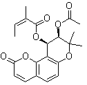 structure of CAS# 13161-75-6, (+)-Pteryxin