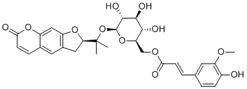 structure of CAS# 131623-14-8, 6'-Feruloylnodakenin