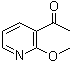 structure of CAS# 131674-40-3, 1-(2-甲氧基-3-吡啶基)乙酮