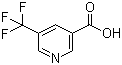 CAS # 131747-40-5, 5-(Trifluoromethyl)nicotinic acid, 5-(Trifluoromethyl)-3-pyridinecarboxylic acid