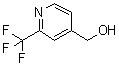 structure of CAS# 131747-61-0, 2-(Trifluoromethyl)-4-pyridinemethanol