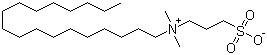3-(Dimethyloctadecylazaniumyl)propane-1-sulfonate molecular structure (CAS 13177-41-8)