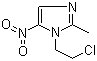 CAS # 13182-81-5, 1-(2-Chloroethyl)-2-methyl-5-nitro-1H-imidazole