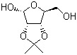2,3-O-Isopropylidene-D-ribofuranose molecular structure (CAS 13199-25-2)