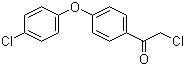 4-(4-氯苯氧基)-2-氯苯乙酮分子结构 (CAS 13221-80-2)