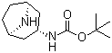 structure of CAS# 132234-68-5, exo-3-Boc-氨基托烷