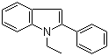 1-Ethyl-2-phenylindole molecular structure (CAS 13228-39-2)