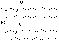 structure of CAS# 1323-39-3, Propylene glycol monostearate