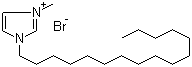 structure of CAS# 132361-22-9, 1-Hexadecyl-3-methylimidazolium bromide
