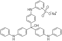 酸性蓝 19分子结构 (CAS 1324-80-7)