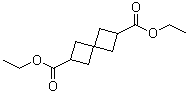 structure of CAS# 132616-34-3, 螺[3.3]庚烷-2,6-二甲酸二乙酯