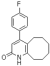 4-(4-Fluorophenyl)-5,6,7,8,9,10-hexahydrocycloocta[b]pyridin-2(1H)-one molecular structure (CAS 132812-72-7)
