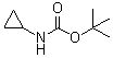 structure of CAS# 132844-48-5, tert-Butyl N-(cyclopropyl)carbamate