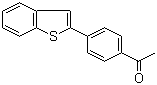 structure of CAS# 132932-62-8, 2-(4-Acetoxyphenyl)benzothiophene
