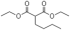 Diethyl butylmalonate molecular structure (CAS 133-08-4)