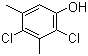 2,4-Dichloro-3,5-dimethylphenol molecular structure (CAS 133-53-9)