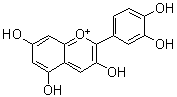 CAS 登录号：13306-05-3, 矢车菊素
