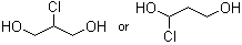 Chloropropane-1,3-diol molecular structure (CAS 1331-07-3)
