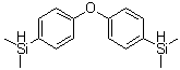 structure of CAS# 13315-17-8, 4,4'-Bis(dimethylsilyl)diphenyl ether