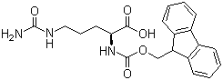 structure of CAS# 133174-15-9, Fmoc-L-瓜氨酸