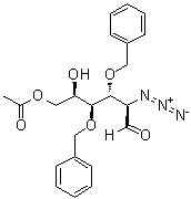 CAS 登录号：1331781-50-0, 2-叠氮基-2-脱氧-3,4-二-O-(苯基甲基)-D-半乳糖 6-乙酸酯