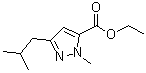 CAS 登录号：133261-09-3, 1-甲基-3-(2-甲基丙基)-1H-吡唑-5-羧酸乙酯