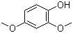 2,4-Dimethoxyphenol molecular structure (CAS 13330-65-9)