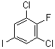 structure of CAS# 133307-08-1, 1,3-二氯-2-氟-5-碘苯