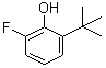 structure of CAS# 133342-43-5, 2-(叔丁基)-6-氟苯酚