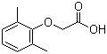 structure of CAS# 13335-71-2, 2,6-Dimethylphenoxyacetic acid