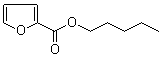 Furancarboxylic acid pentyl ester molecular structure (CAS 1334-82-3)