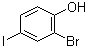 2-Bromo-4-iodophenol molecular structure (CAS 133430-98-5)