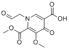 CAS # 1335210-31-5, Cabotegravir Impurity 9, 5-Methoxy-6-(methoxycarbonyl)-4-oxo-1-(2-oxoethyl)-1,4-dihydropyridine-3-carboxylic acid