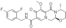 (4R,12aS)-N-[(2,4-Difluorophenyl)methyl]-3,4,6,8,12,12a-hexahydro-7-methoxy-4-methyl-6,8-dioxo-2H-pyrido[1',2':4,5]pyrazino[2,1-b][1,3]oxazine-9-carboxamide molecular structure (CAS 1335210-35-9)