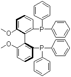 structure of CAS# 133545-17-2, (S)-(-)-(6,6'-二甲氧基联苯-2,2'-基)双(二苯基膦)