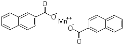 环烷酸锰分子结构 (CAS 1336-93-2)
