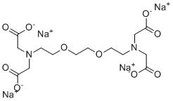3,12-Bis(carboxymethyl)-6,9-dioxa-3,12-diazatetradecane-1,14-dioic acid, tetrasodium salt molecular structure (CAS 13368-13-3)