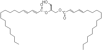 CAS # 1337539-92-0, (2E,2'E,4E,4'E)-2,4-Octadecadienoic acid 1,1'-[(1S)-1-(hydroxymethyl)-1,2-ethanediyl] ester