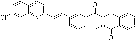 CAS # 133791-17-0, Methyl [E]-2-[3-[3-[2-(7-Chloro-2-quinolinyl)ethenyl]phenyl]-3-oxopropyl]benzoate, 2-[3-[3-[2-(7-Chloro-2-quinolinyl)ethenyl]phenyl]-3-oxopropyl]benzoic acid methyl ester