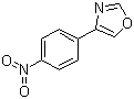 structure of CAS# 13382-61-1, 4-(4-Nitrophenyl)-1,3-oxazole