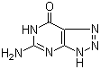 8-氮杂鸟嘌呤分子结构 (CAS 134-58-7)