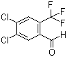 structure of CAS# 134099-43-7, 4,5-Dichloro-2-(trifluoromethyl)benzaldehyde