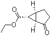 structure of CAS# 134176-18-4, (1R,5S,6R)-rel-2-Oxobicyclo[3.1.0]hexane-6-carboxylic acid ethyl ester