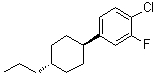 CAS 登录号：134316-70-4, 1-氯-2-氟-4-(反式-4-丙基环己基)苯