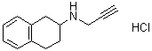 CAS # 134467-59-7, 1,2,3,4-Tetrahydro-N-2-propynyl-2-naphthalenamine hydrochloride