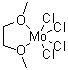 四氯(1,2-二甲氧基乙烷)钼分子结构 (CAS 134535-29-8)