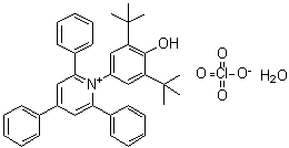 CAS # 1346456-47-0, 1-[3,5-Bis(1,1-dimethylethyl)-4-hydroxyphenyl]-2,4,6-triphenylpyridinium perchlorate hydrate (1:1:1)