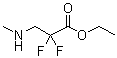 CAS # 1346597-51-0, 2,2-Difluoro-3-(methylamino)propanoic acid ethyl ester