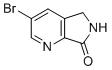 3-bromo-5H-pyrrolo[3,4-b]pyridin-7(6H)-one molecular structure (CAS 1346809-61-7)
