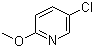 structure of CAS# 13473-01-3, 5-Chloro-2-methoxypyridine